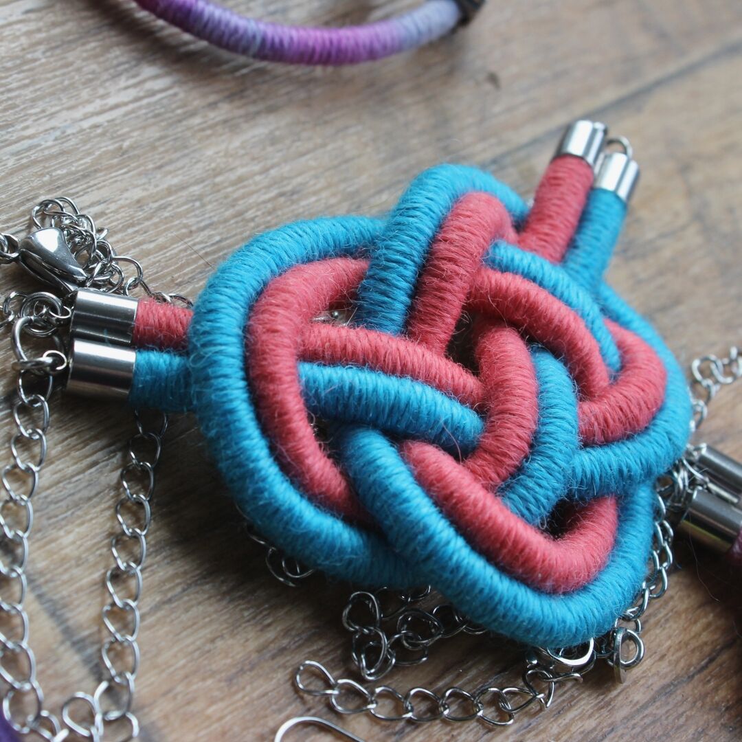 Why knot Heart necklace - Image 16