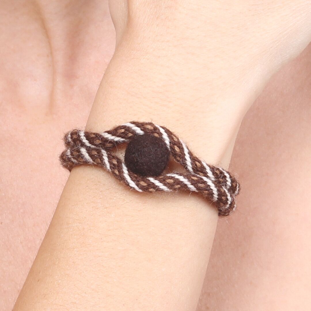 "Alpaca's eye" edgy bracelet - Image 3