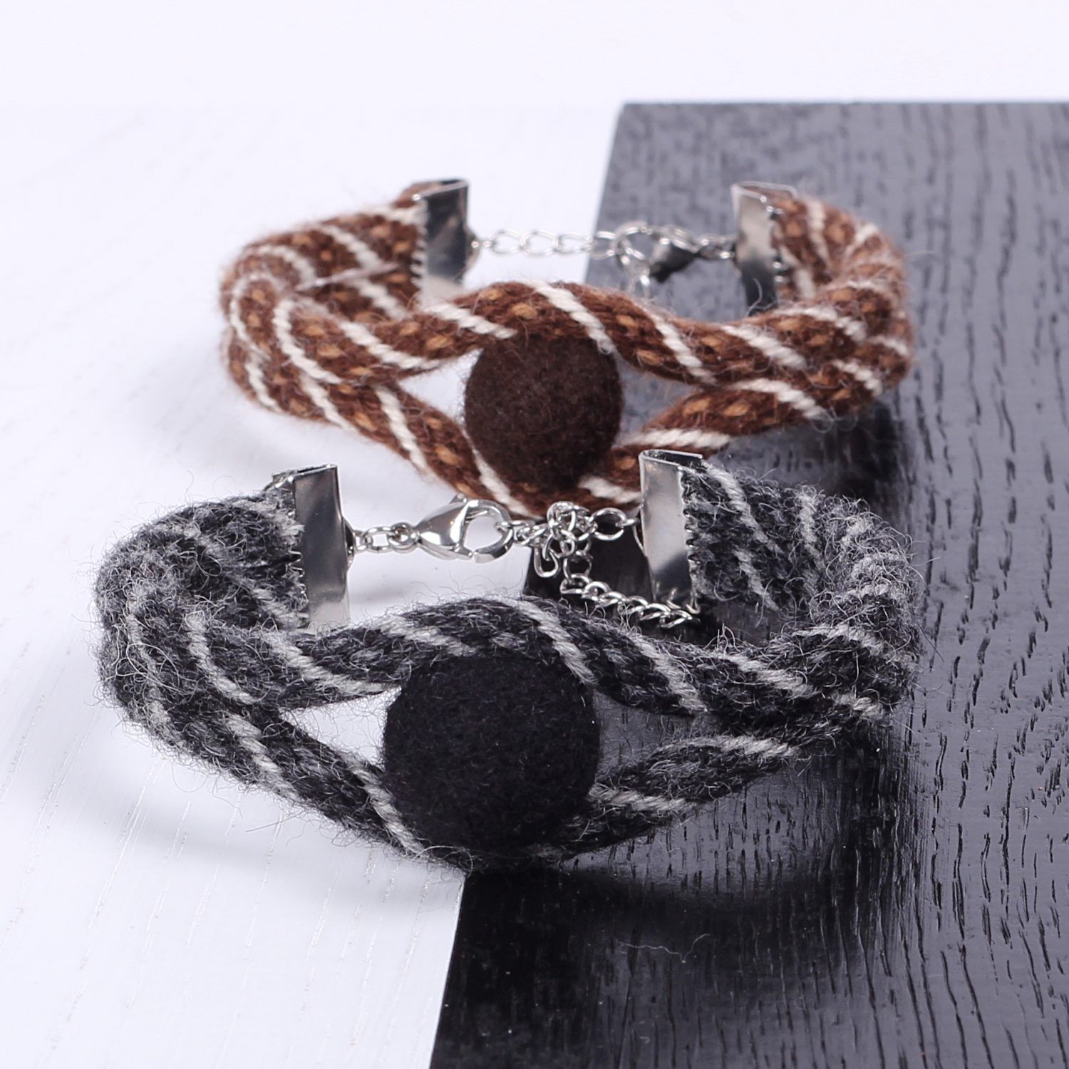 "Alpaca's eye" edgy bracelet - Image 2
