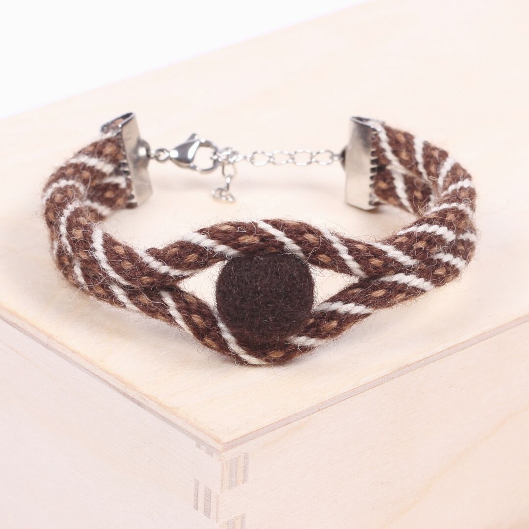 "Alpaca's eye" edgy bracelet - Image 5