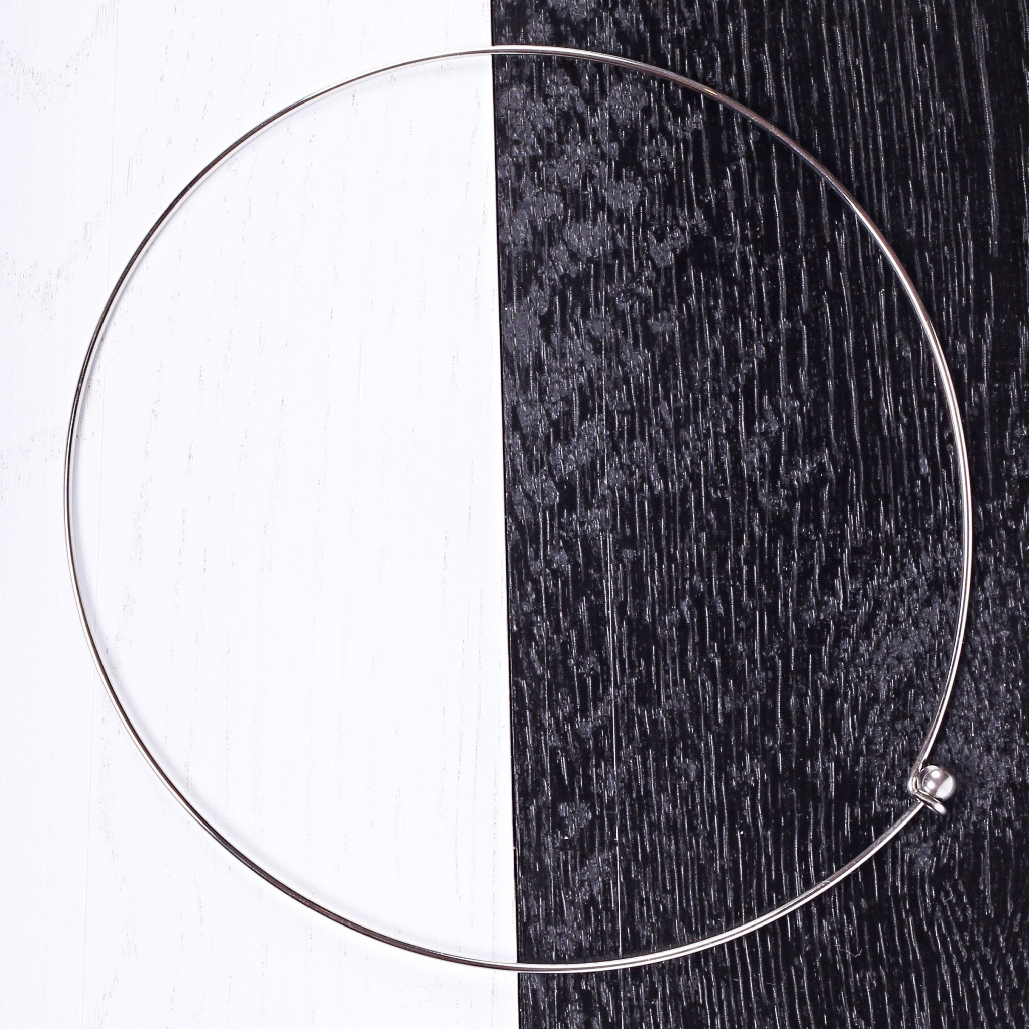 Stainless steel solid necklace base - Image 4