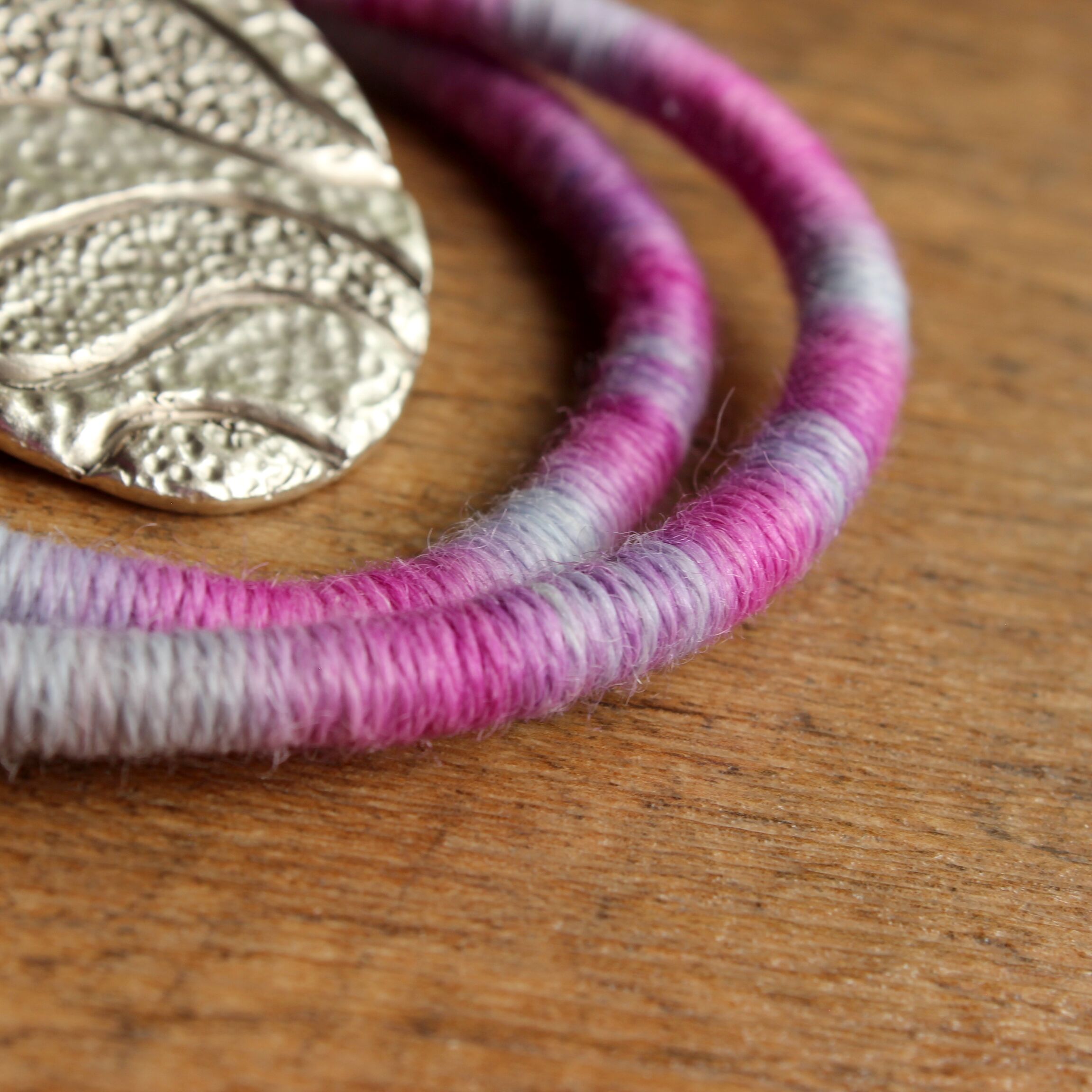 ethical alpaca necklace gift yarn
