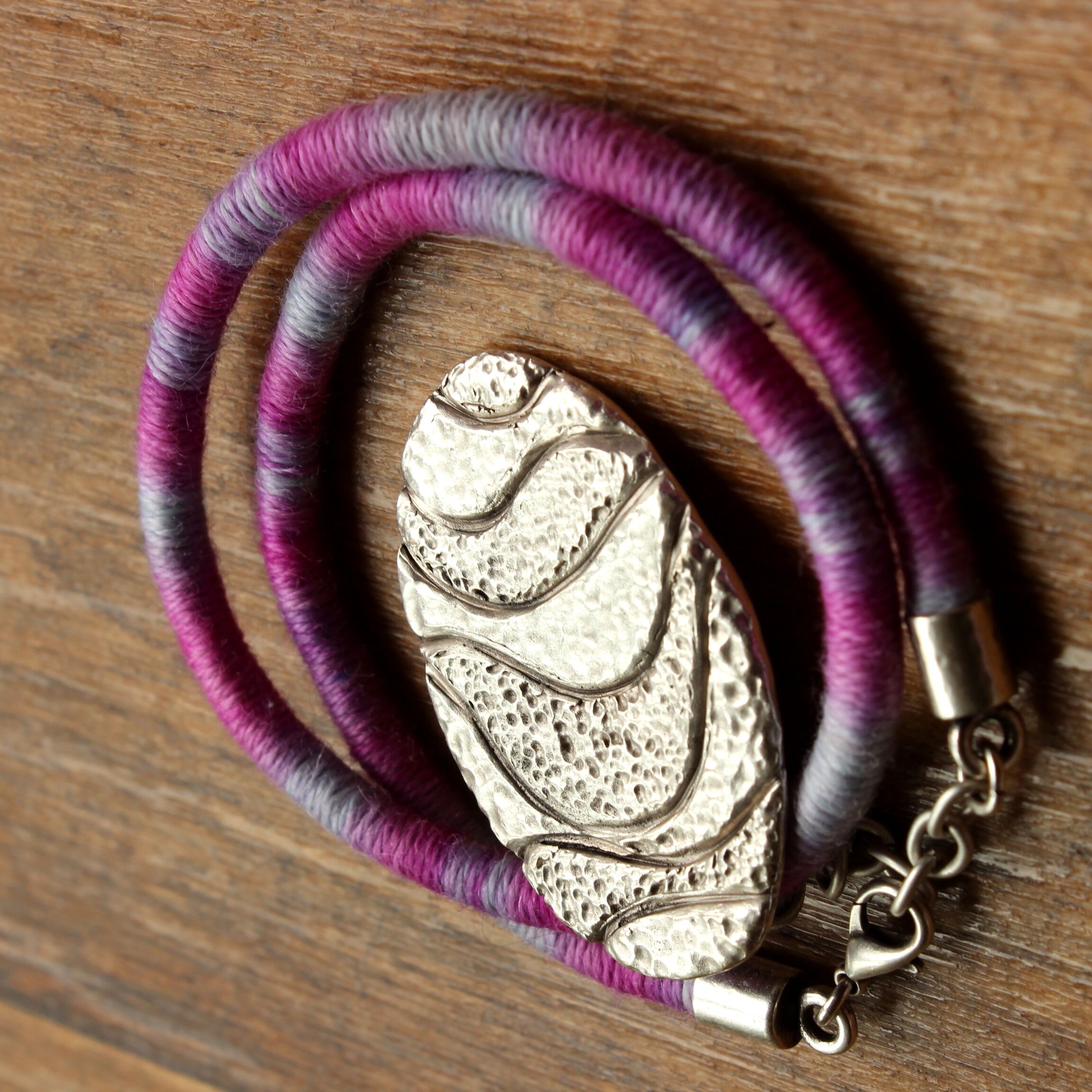 ethical alpaca necklace gift yarn