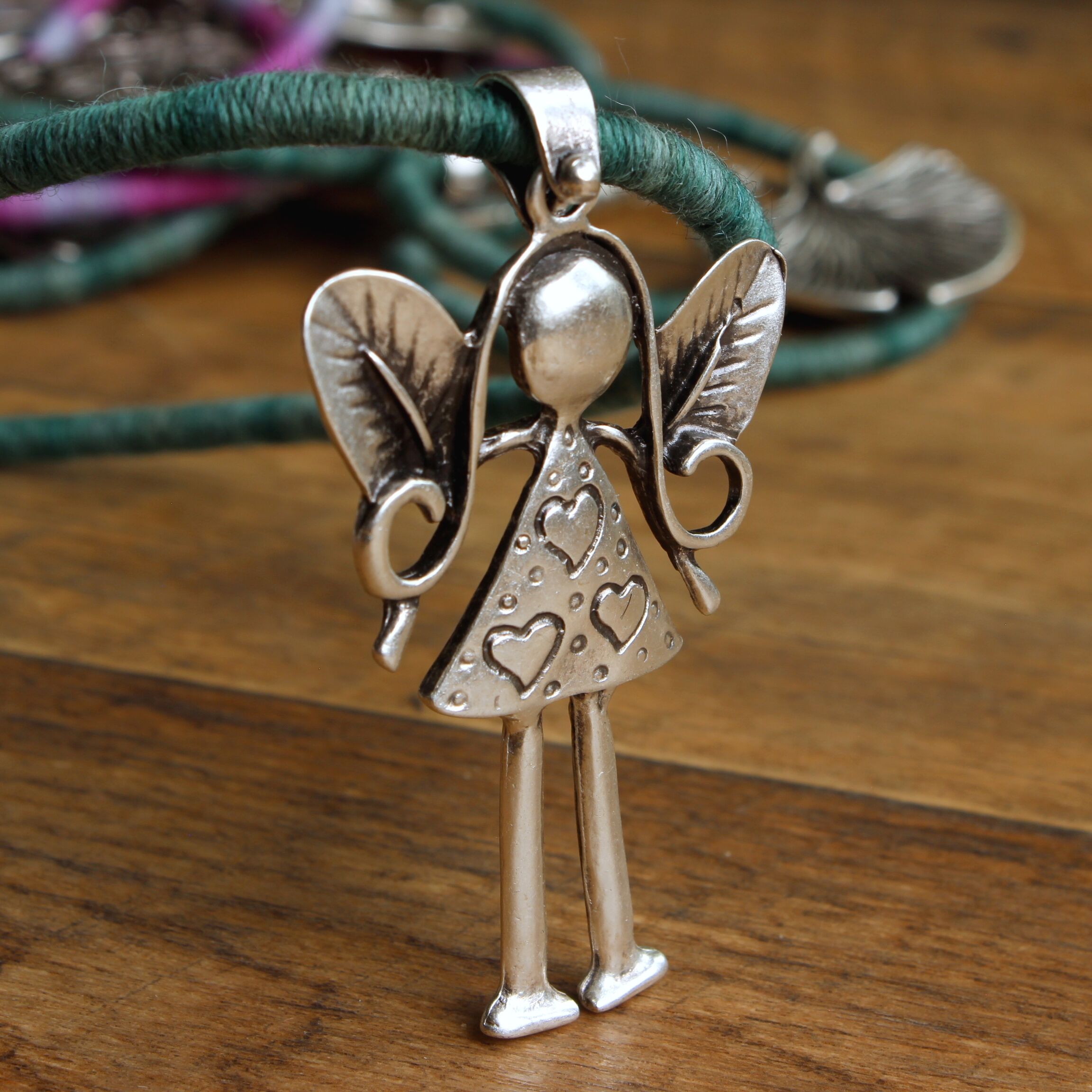 ethical alpaca necklace gift yarn