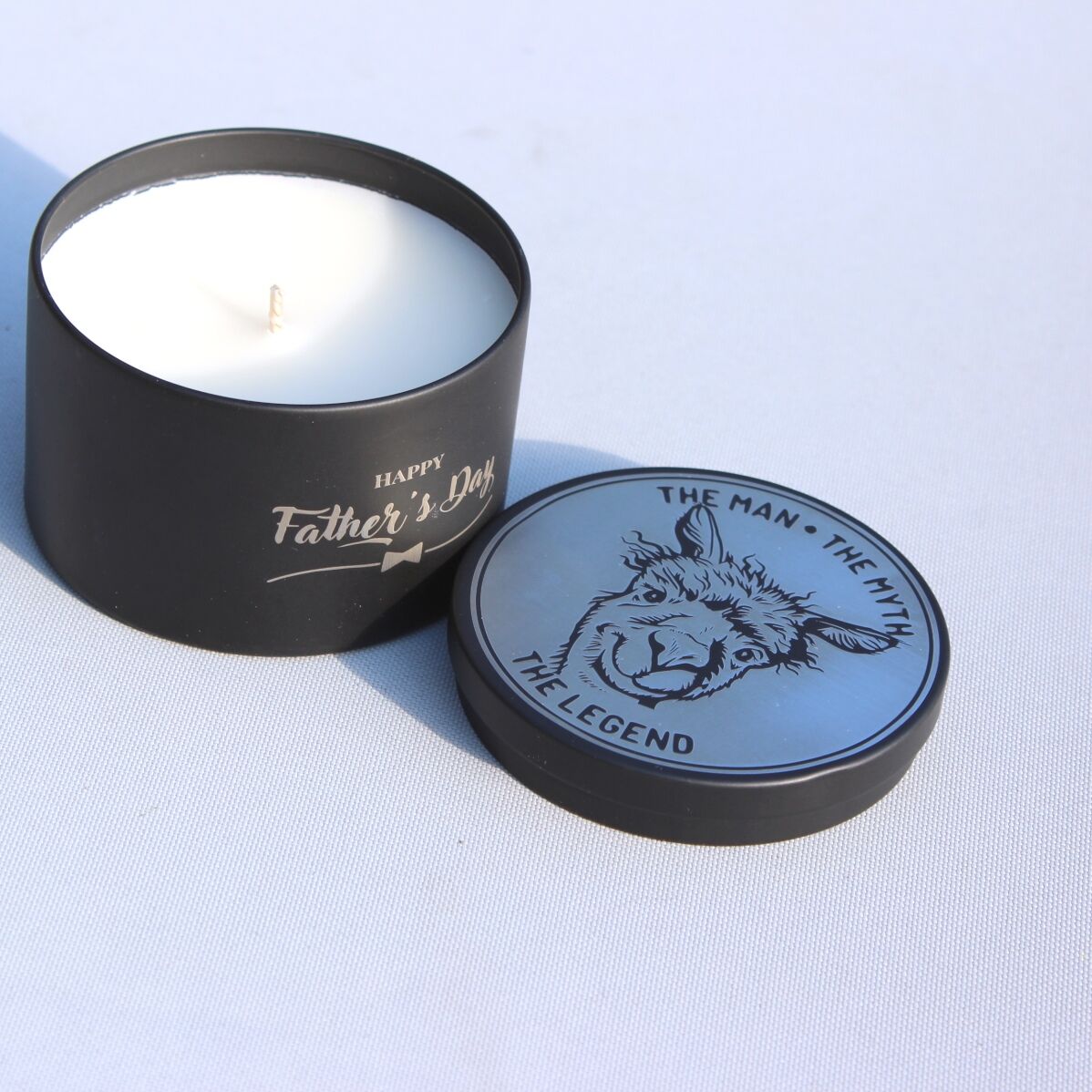 Alpaca candle 8oz Fathers day tobacco absolute soy wax