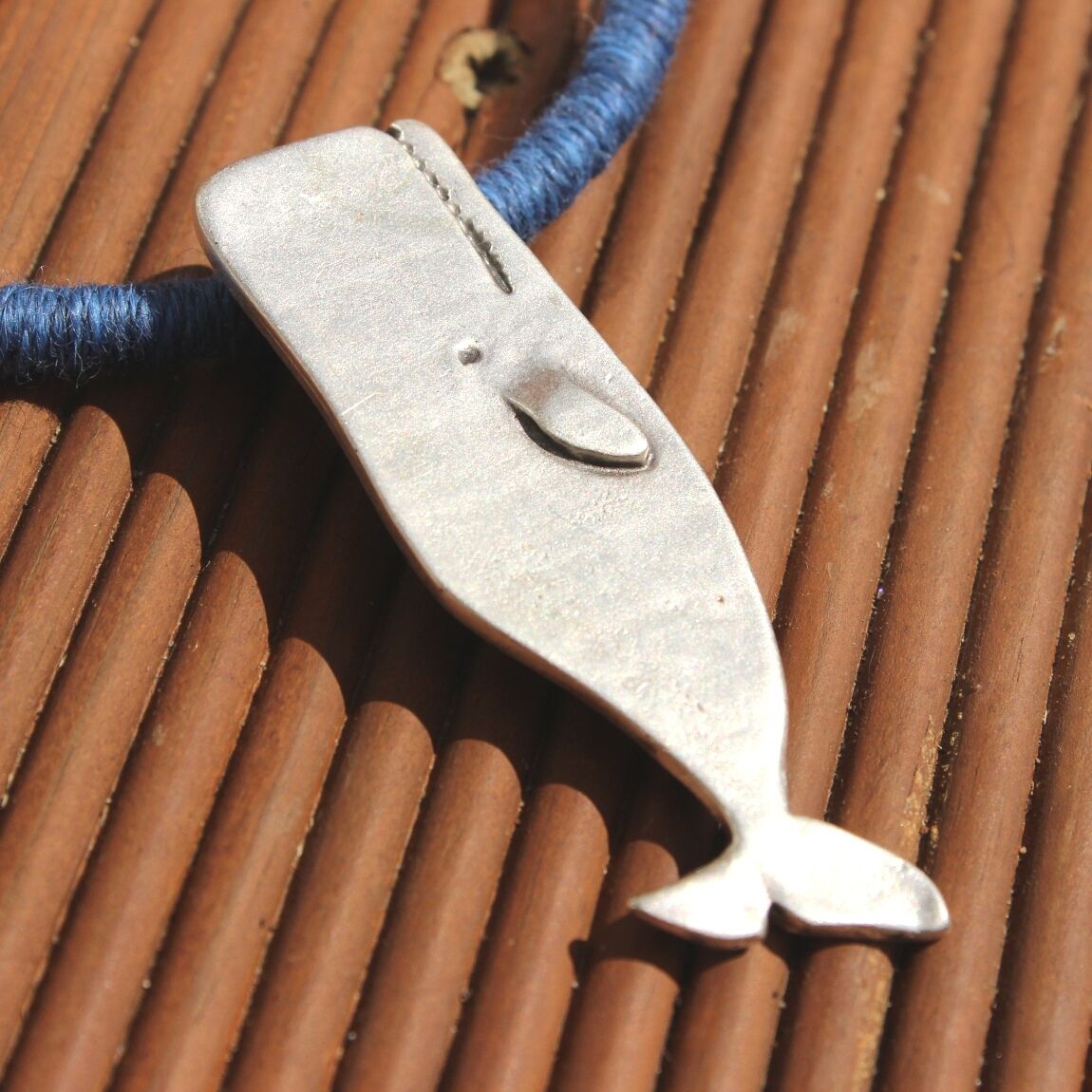 Hand-dyed hand-knitted baby alpaca necklace - Image 10