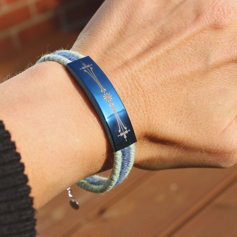 baby alpaca yarn bracelet MURMUR