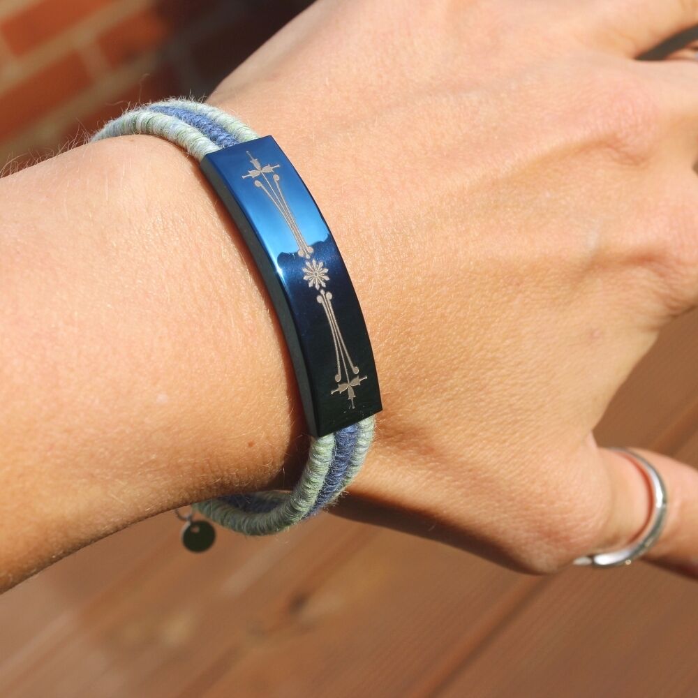 baby alpaca yarn bracelet MURMUR