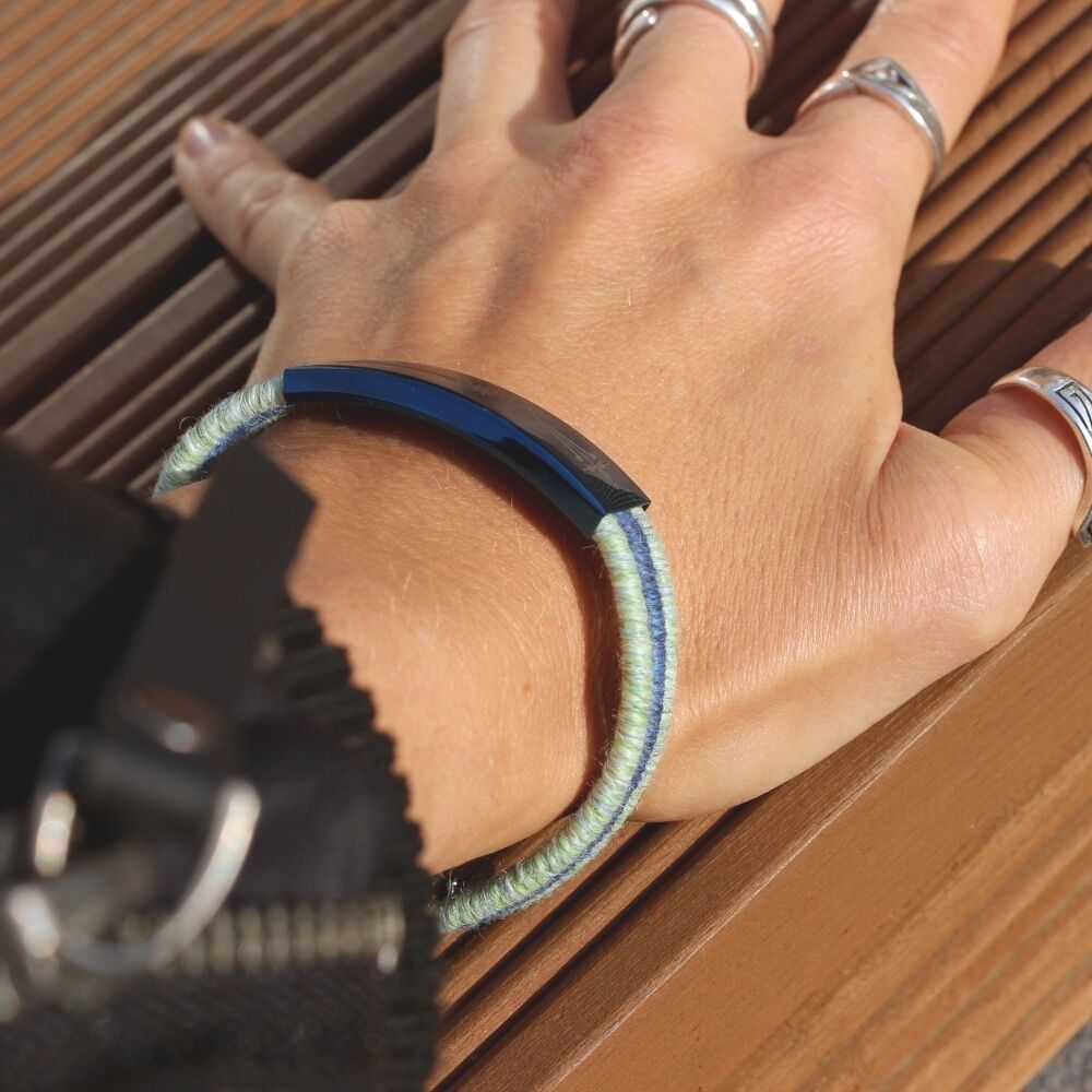 baby alpaca yarn bracelet MURMUR