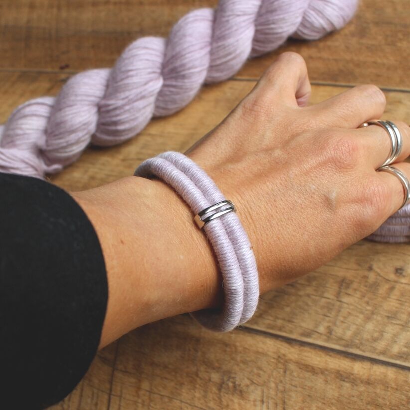 MULLIN hand-dyed alpaca bracelet - Image 8