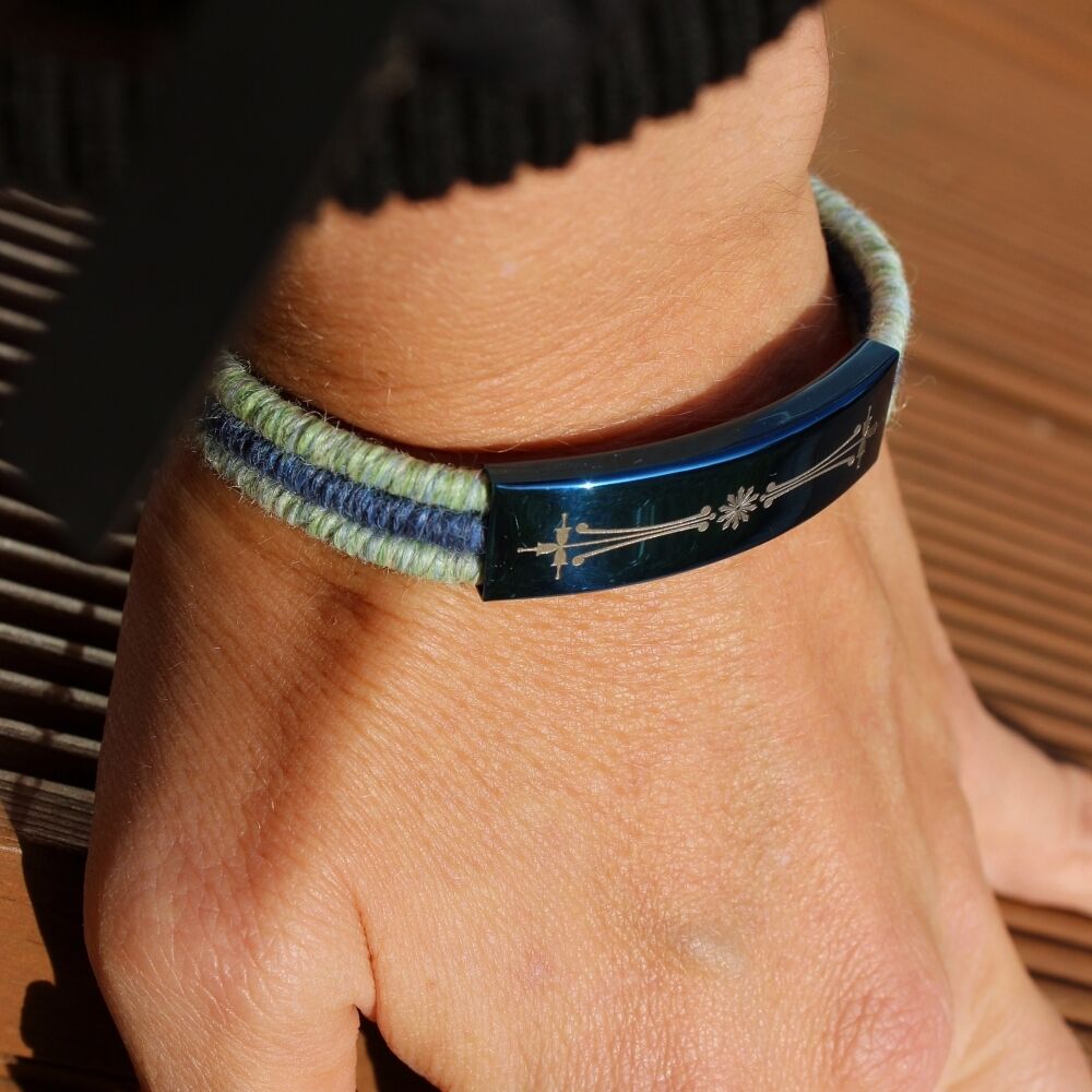 baby alpaca yarn bracelet MURMUR